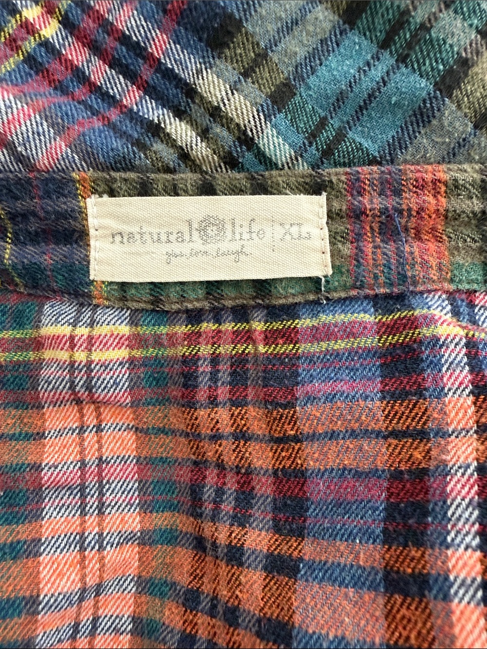 Natural Life patchwork button up - Picture 6 of 6